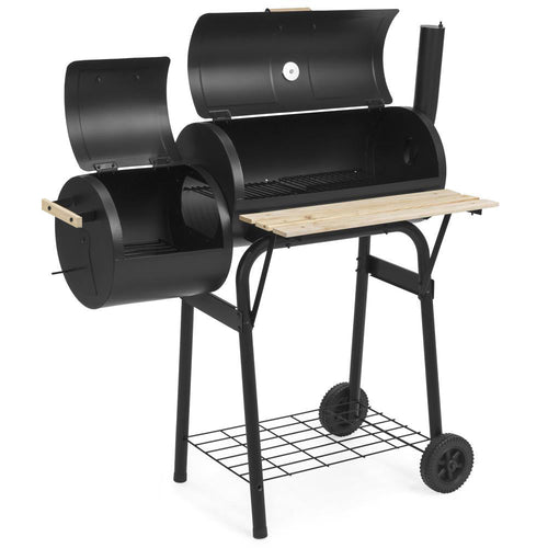 Barbecue et fumoir 2 en 1